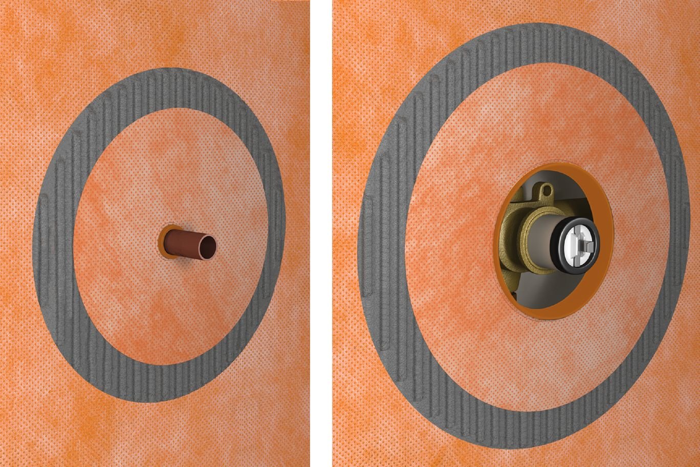 schluter kerdi seal from 180 Degree Floors in the Nashville, TN area