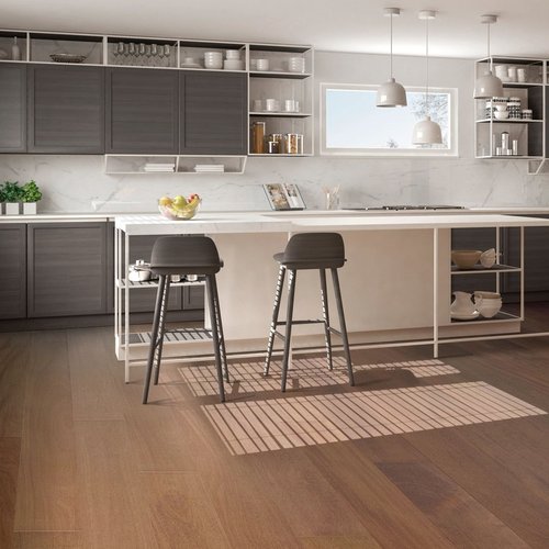 Kitchen with hardwood flooring from 180 Degree Floors in the Nashville, TN area